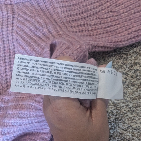 NEW Abercrombie & Fitch Super Soft Chunky Knit Pullover Sweater - Picture 11 of 11